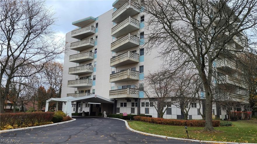 Easy living Condo at the Carlton House. Across the street from Portage Path Country Club. Spacious, clean and ready to move into the unit. Neutral décor with updates. Huge living room with canned lighting and access to private patio (6x19). Elegant dining room with fine chandelier. Luxury master bedroom with wall of closets. Adjoining master bath with dressing area and lots of cupboards. Convenient kitchen with breakfast bar. Includes range, oven, fridge, dishwasher, garbage disposal and lots of cupboards. Adjoining laundry room with hookups. Underground heated garage w/opener. Parking deck. Monthly fee ($358) includes cable/wifi, water/sewer, trash, bldg maintenance, lawn care & snow removal.