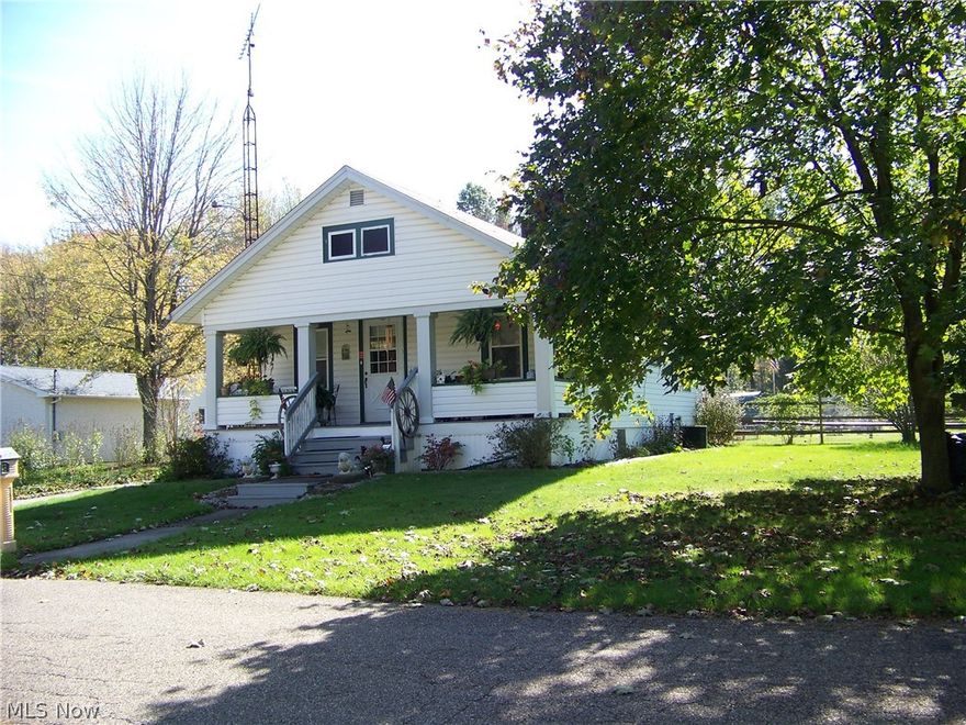 Beautifully renovated two bedroom home situated on 1.26 acres. The open floor plan features a blended kitchen, dining, and family room along with privately located bedrooms and bath. Properties renovation included: re-plastered and freshly painted walls and ceilings, refinishing of the original refinished hardwood floor, refinished front porch, addition of back deck, opening of the kitchen with the addition of breakfast bar and updated lighting. Additional recent improvements include, vinyl replacement windows, updated electric and new septic. Furnace, air conditioning and hot water tank recently serviced and certified. The 1.26 acres include two separate fenced area, numerous fruit trees and a private low traffic setting. Second level is ideal for storage or the addition of a third bedroom. A lot of value for the price, owner will consider all reasonable offers.