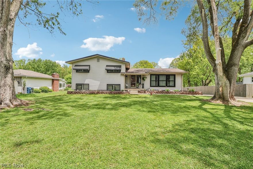Move in ready! Green Local schools!! This three/four bedroom, two full updated bathrooms this beautifully maintained and landscaped home with an oversized two plus car garage which is large enough to store and/or work on vehicle/s, RV / Boat.  Garage has a through door with a cement pad into the private back yard. Large storage shed area w/deck & ramp. A swimming pool is off the backside of the home w/ a surround deck accessing the main floor into the home or takes you to a private patio w/ a brick fire pit where you can access the lower level of the spacious home. With endless character you  enter the front foyer into a beautiful living room.  Dining room (access to outdoor entertaining area) and a spacious kitchen . The second floor,  three bedrooms,  dual sink bathroom &  whole house fan. The lower level; fourth bedroom/office, full bath, laundry (access patio) & Rec room. Updates galore and ready to move in!!