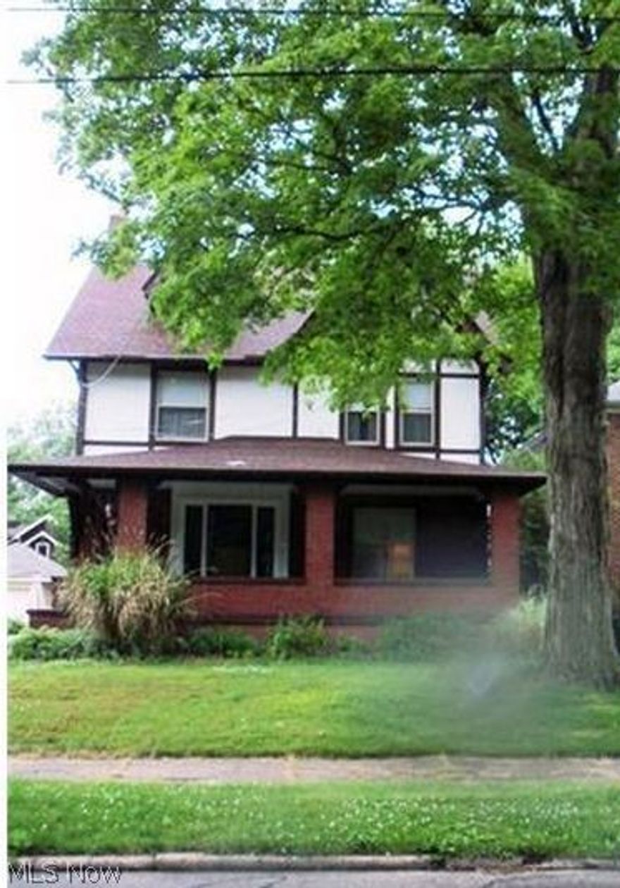 Charming Tudor home awaits your family. Home features a large Living Room with fireplace, Study, Dining Room, solid oak base and casings. There are 6 bedrooms plus a third floor ready to be finished. Home needs updating so bring your imagination - priced to sell. Must see this spacious home!!