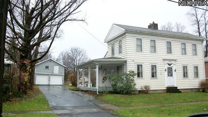 Great 3 or 4 BR century home located in Unionville, Lake County. City water with well and cistern that need pumps installed. Home has been maintained and owner has installed gutter toppers and a new electric box. 2 1/2 story barn for storage and a 3 car detached garage are on the property. Great area. Madison School district.