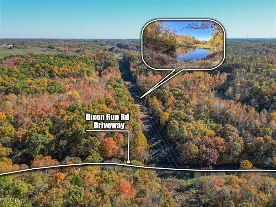 Here's a unique opportunity to acquire 125 acres of land in Jackson County, Ohio. With road frontage on two roads, Dixon Run (North) and Scurlock (South), the access to the property is excellent. Featuring pockets of marketable hardwood timber, providing potential for both recreational enjoyment and investment. The history of surface mining has shaped a diverse landscape featuring various terrains and several ponds. The topography varies from rolling hills to steep inclines, with a well-maintained trail system providing access to most areas. The property features abundant wildlife signs, and its established food plots attract both hunters and nature enthusiasts. Located just 9 miles from Jackson, and 83 miles from Columbus, this offers a blend of seclusion and accessibility.