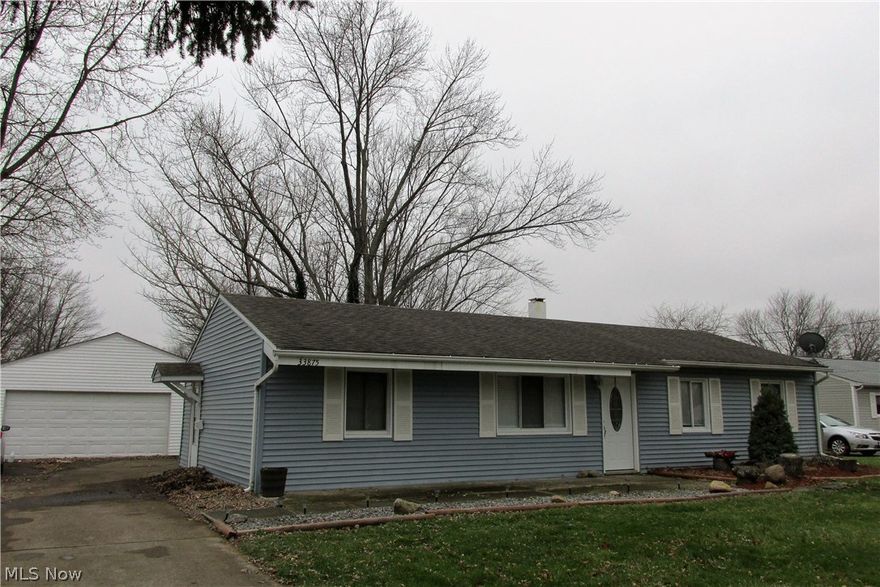 See Brokers Remarks!! Very Well Maintained Ranch Style Home on a Quiet Street - Featuring Four Bedrooms and One Full Bath-Formal Dining Room and Large Kitchen with Sliders to the Fenced Back Yard-All Kitchen Appliances Stay, Including Washer and Dryer! Hot Tub Will Also Stay-Home Boasts Central Air 4th bedroom off kitchen was once laundry room prior to this seller purchasing home!! Huge Detached 2 Car Garage! Seller is Also Offering A One Year Home Warranty! Do Not Miss Adding This Lovely Home To Your Tour!! E-Z to Show!