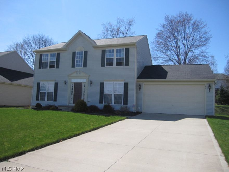 Meticulously kept home built for current owner with many upgrades that include 9 foot ceilings on first floor.  Islanded kitchen with beautiful natural oak cabinets and pantry. Beautiful colors throughout.  Formal dining has trayed ceiling.  2 story foyer that leads to open loft area.  Family rm features gas log fireplace.  Huge wood deck with maintenance free vinyl railing overlooks private yard.  2 car garage has outdoor pad.  Unfinished basement is plumbed for full bath.  Master has glamour tub & shower, double sinks and walk-in closet.  Cable connections in all 3 bedrooms.  Overhead lights are wired for fans.  Recessed lighting in halls. Parks and shopping nearby.  Quick access to Rt 76 & Rt 21.