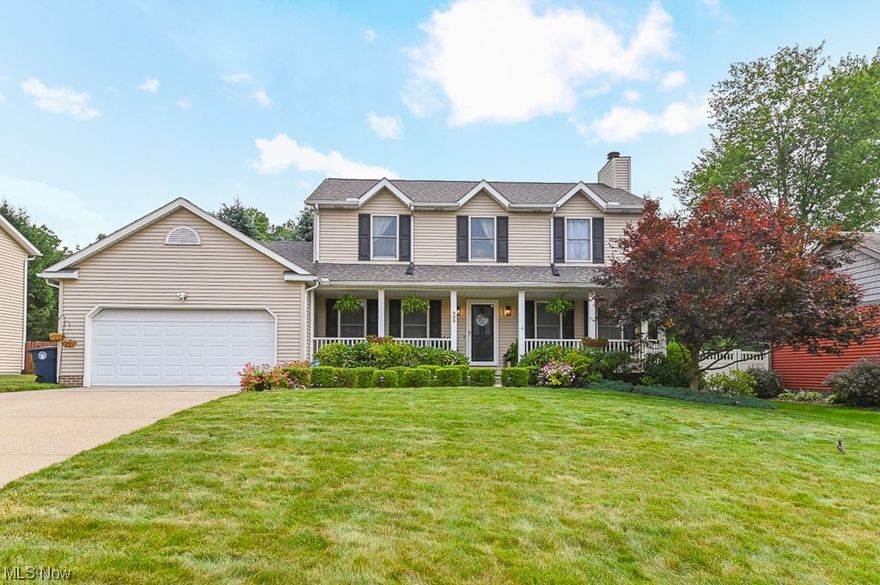 Wow! Welcome home to this extremely well maintained 3 bedroom home! Upon entry you walk into the open dining room with hickory plank hardwood flooring, spacious enough for family gatherings. Stepping into the kitchen you will notice custom birch wood soft close cabinetry and beautiful granite countertops. Also on the main level sits the sunken family room which gets warm and cozy in the winter nights with the remote controlled gas fireplace! The first level is complete with a half bath and laundry room. As you make your way upstairs, the master bedroom is perfect for relaxing after a long day. The additional 2 bedrooms are the perfect with generous closet spaces. The basement is finished with custom built-in shelving and luxury vinyl flooring. Perfect for for your gym, office, playroom or simply a rec room! The lower level also holds a 200 amp electrical panel and there is an additional electrical panel already installed if you choose to build out. The garage is heated and the floor is