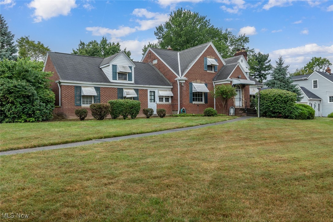 Reside in the heart of Independence in this Charming Brick Cape Cod with over 2,000 sq. ft. of living space. This home has Plenty of room for relaxation and entertainment in the large living room and the LL family room, which both have fireplaces. You'll find Hardwood floors throughout, on both first and second floor. There are a total of three bedrooms, one on the first floor, two upstairs, plus a first floor office/flex space. Updates include roof (approx. 10 yrs), Furnace and AC, Electrical Box, Hot Water Tank (2025), replacement windows and glass block windows. The attached garage makes everyday life convenient and offers plenty of space to park 2 cars and has attic space for additional storage. While this home awaits you personal touch, it boasts solid bones and functional spaces and a Community that is hard to beat. Just minutes to I-77 and I-480, Cuyahoga National Park, Brecksville Reservation and the Towpath Trail. Being SOLD AS-IS.
