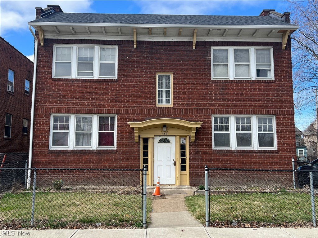 Beautiful brick 4-unit apartment building. Each spacious unit has 2 bedrooms, 1 bath and features a living room, dining room & kitchen. Each unit has individual heat, electric and hot water tank. The common areas are well kept with an urban chic look.
New front porch awning. New gutter and downspouts. Some of the furnaces & hot water tanks are newer. There is parking behind the building or to the right in a city owned lot. Two of the tenants are on month-to-month leases, and two of the units are vacant.
Owner pays for water & sewer. Tenant pays for all other utilities.
Appliances are negotiable.