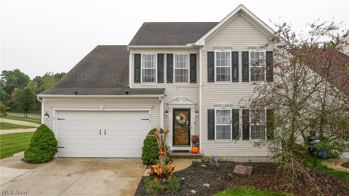 Be settled in your new home for the holidays!! Beautiful 4 bedroom/2.5 half spacious and open floor plan! Enter through the front door and be "wowed". Living room or office leads you to the open family room complete with nice fireplace, huge kitchen with plenty of cabinets, island with bar stools and morning room with wall of windows to allow for the natural light. There are also sliders off the morning room to the nice deck. A powder room and laundry room complete the first floor. You will find 4 good sized bedrooms with nice closet space on the second level. The master ensuite provides for a full bath and nice walk in closet. The lower level is super nice offering a recreation room and another room that could be an office, hobby room or exercise room - whatever fits your needs. An extra bonus is an extension of the driveway and stamped concrete sidewalk leading to the nice backyard. There's even Google smart switches throughout the home. Updates include: Furnace, Humidifi