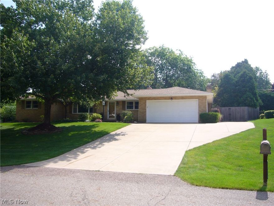 Wonderful larger brick Ranch in Jackson Township, with 3 bedrooms & 2.5 bathrooms, in the Plain Local School District. Totally fenced-in back yard (2015) with a patio (2017). Newer Solis 6 panel doors on main level. The Family Room and Living Room are large, with a very nice Sunroom off the Family Room to enjoy and relax in. The home comes fully applianced, master bedroom and bath, main bathroom has jetted tub. The main level has "Pergo Outlast" Laminate Flooring mostly installed in 2021. There are two large finished rec. rooms in the lower level with laminate flooring (2015). One is being used as a large man cave with a bar area, and the other can be used as a Children's Play Room. Glass Blocked Windows in the basement. Garage has tile flooring (2018), Some furniture is available for sale if interested. Make your appointment now! THIS HOME WILL NOT LAST!