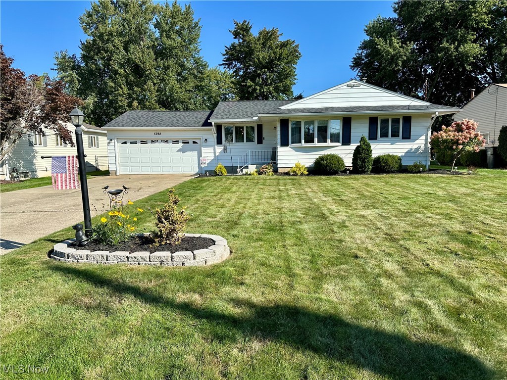 Run to see this beautifully updated 3-bedroom ranch in the highly desired Kimberly Acres neighborhood. Recent improvements include a brand-new roof, A/C, water heater, and furnace—so you can settle in without the stress. Wood floors throughout, a spacious finished basement, meticulously landscaped front and fenced-in backyard. A true peace-of-mind purchase, and it won't be available long!
