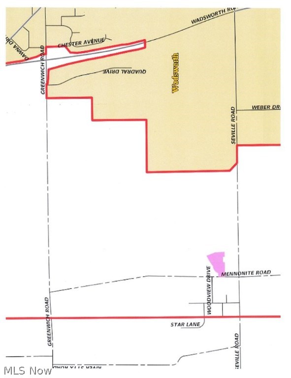 Gorgeous 5.77 acres that must be viewed/walked to appreciate* Picturesque to the nth degree with woods, ravine & creek* The lot has a cleared section for building which would accommodate a ranch, almost 100ft. wide* The property has a slope in the mid-section of the clearing to naturally support a walkout basement* The frontage on Mennonite Rd. is 200ft., the depth of lot average's 730ft.(over 2 football fields deep)* There is a path down the property line to the north* The south border is almost perpendicular to Mennonite Rd.* There is a utility shed approx. 12x16 in back of the cleared area* Well & septic required (previous home plan had perk test & septic approval)* Beautiful & convenient location*