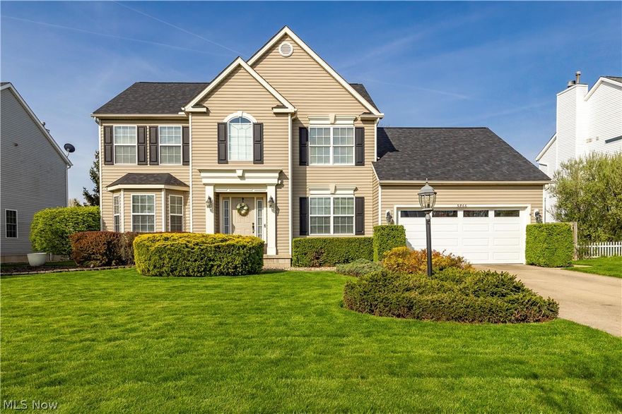 Amazing Opportunity to call this lovely home yours!! Beautiful Colonial located in Montville Township offering 4 bedrooms, 2.5 baths and a ton of updates! Modern & Spacious Floor Plan is Open, Inviting and Move-In Ready! A lovely foyer welcomes you into this home, to your left is an office or additional living space and to the right is the formal dining room. As you walk further in, you will see the gorgeous Eat-In kitchen! All new Kitchen cabinets, with all Marble countertops & backsplash, beautiful breakfast bar, all newer appliances, large pantry, plenty of cabinet space as well as a large coffee bar area with additional cabinets. The living room is anchored by a modern & clean fireplace with stone & a marble hearth. First floor is completed by a half bath off the kitchen and a modern & storage savvy laundry/mud room with access to the back yard! Sliding door (new) off Kitchen area takes you out to the backyard oasis with a huge stamped and paver patio area, built-in sound system, deck to a 30 foot above ground pool, with new pump & liner in the last couple years. Perfect yard for daily enjoyment as well as all your entertaining needs & beautifully landscaped yard with up-lighting. Upstairs is the master bedroom & three additional bedrooms. A Spacious Master Suite features vaulted ceiling, walk-in closet, and a 4 pc bathroom with a garden tub, shower, large sink/vanity area with a beauty station. Lower level provides a divided large rec room & has plenty of additional storage on the utility side (an additional 668 sq ft, could easily be finished). Most recent improvements also include a new roof, gutters & shutters all in 2020! All new luxury Vinyl flooring throughout the first floor. Attached garage with new garage door & Shed out back for all your yard and pool equipment. Home Warranty Included! A quality home in a very desirable neighborhood, close to shopping and schools but nicely tucked away for ideal peace and quiet! Schedule a private tour today!