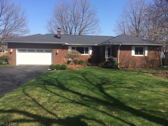 Well maintained Brick Ranch with full basement, 1st floor laundry, living room w/fireplace. Completely updated baths. Kitchen updated w/granite, ceramic floors.
