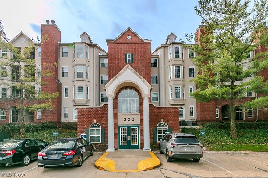 Welcome to this beautifully updated 2-bedroom, 2-bath end-unit condo in the highly sought-after gated community of Woodhawk, located within the desirable Mayfield City School District. This light-filled condo features luxury vinyl plank flooring throughout most of the unit, complemented by fresh interior paint and stylish updated fixtures. The open-concept living and dining areas offer a seamless flow, perfect for both everyday living and entertaining. The eat-in kitchen is a standout, complete with stainless steel appliances, sleek quartz countertops and a private balcony to relax and unwind. The spacious primary suite includes a large walk-in closet and a private en-suite bath, creating a comfortable retreat. Additional highlights include in-suite laundry for convenience! Woodhawk residents enjoy exceptional amenities, including two swimming pools, tennis courts, a clubhouse, exercise room, indoor parking, and 24-hour security. Don’t miss this rare opportunity to own a move-in-ready condo in one of the area’s most desirable communities!