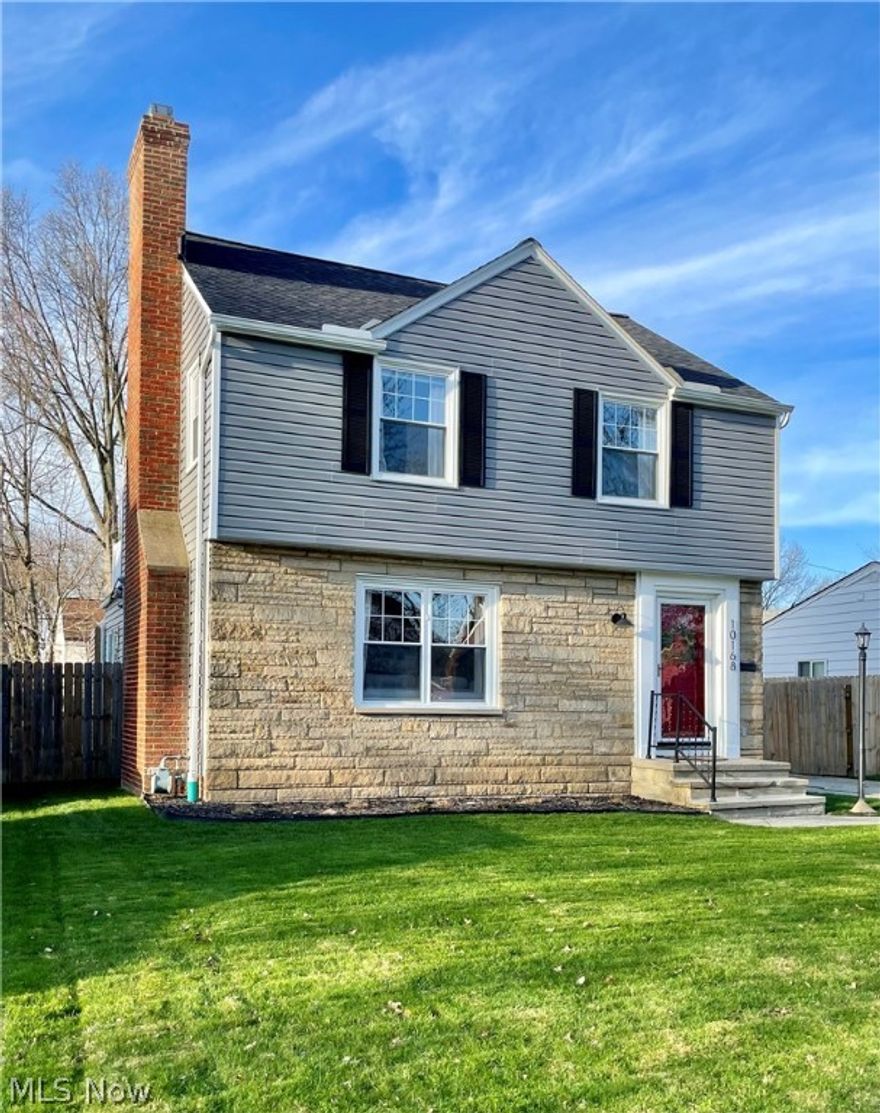 Welcome to your move in ready 3 bedroom, 2 bathroom home! Fully updated open concept living nestled on a quiet street in Parma Heights. This home boasts many recent updates including roof, siding, carpets, flooring, interior paint, water heater, HVAC, fence, paver patio, whole house water filtration system. Enjoy entertaining in a spacious kitchen with quartz countertops, stainless steel appliances and soft closing shaker cabinetry. Cozy up next to two wood burning fireplaces or enjoy a morning coffee in the sunroom. Outside you will find a two car garage with opener, fully fenced in yard with gate, and two tiered patio for outdoor enjoyment. There is ample storage space in the partially finished basement as well as a walk up attic space. Metropark access, playground, swim club and library all within close distance. Make this your home today! Owner/Agent