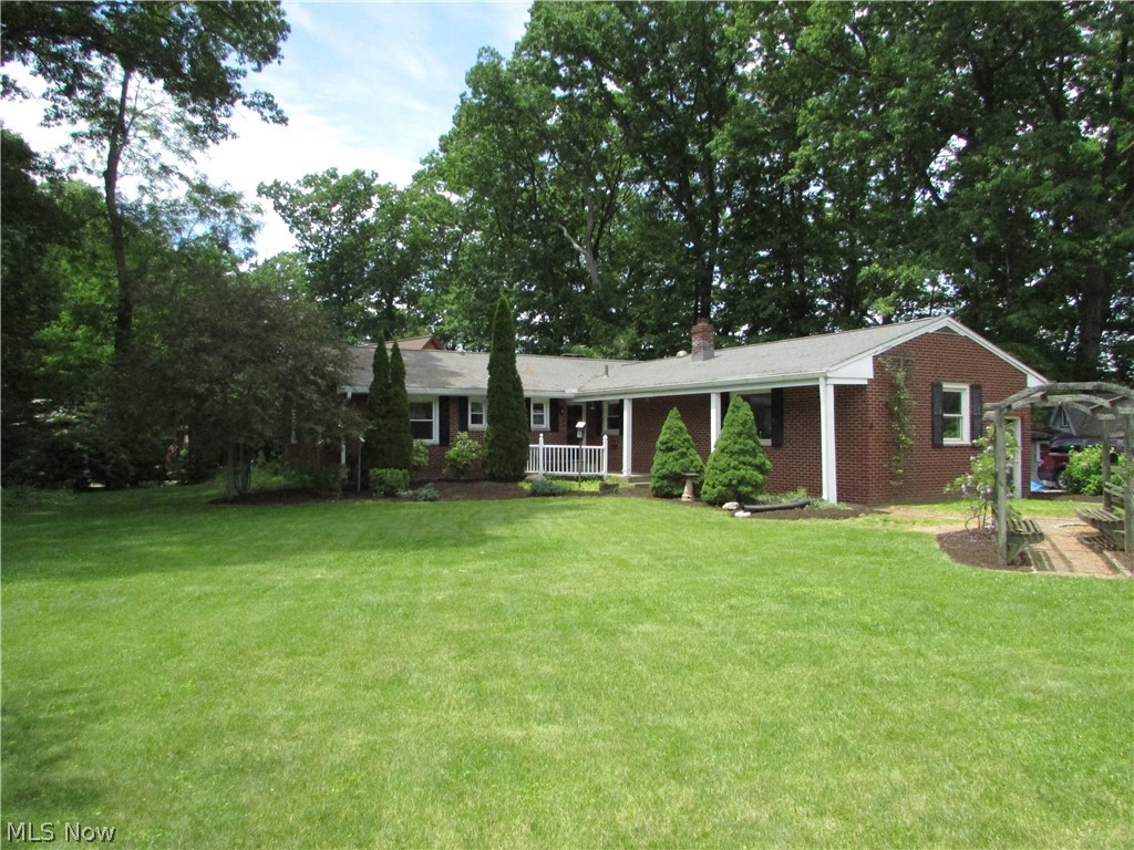 A one of a kind River Estates ranch with amazing Cuyahoga River views. This all brick gem features 3 bedrooms, 3 full baths, 2 fireplaces, a first floor office, and so much more. A fireplace sets a relaxing mood in the finished basement. Another fireplace is set in the large living room, where you can enjoy the large windows overlooking the river. An attached 2 car garage, ample storage, large eat in kitchen, and a 15x11 Screened Porch are just some of the many ameniteis. Bring your touches and make this home the amazing home it can be.