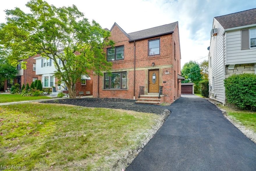 Don’t miss this beautifully remodeled colonial in University Hts. The attention to detail in this home will really amaze you, everything has been meticulously remodeled from top to bottom. Perfectly restored original hardwood floors run throughout most of the house. On the first floor there is a spacious living room with a fireplace, formal dining room, office/den, half bath, and a spectacular kitchen featuring new cabinetry, quartz countertops, marble backsplash, and stainless steel appliances. On the second floor there are three bedrooms and a beautifully remodeled bathroom with a stand up shower and separate bathtub. The back bedroom has a door to a private balcony. There is also a finished rec room in the basement and a storage/utility room. 2 car garage with new concrete floor, New roof, New driveway, B dry waterproofing system, and many more updates. Desirable location, just down the street from Cedar Center.  You won't want to miss this one, come take a look before it's gone.