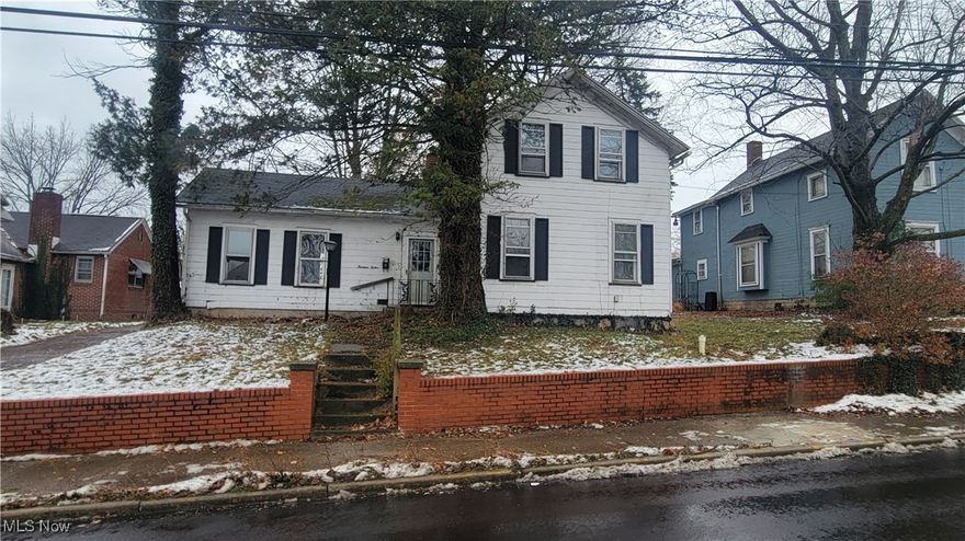 Refurbished 3 bed 1 full bath home features new paint, new flooring, first floor bedroom and 2 bedrooms on the second floor. Nice neighborhood close to downtown Barberton. Laundry is located in the basement. Nice large back yard features a 2 car detached garage and plenty of parking. Nice rear deck off of the living area and large covered porch/mudroom.