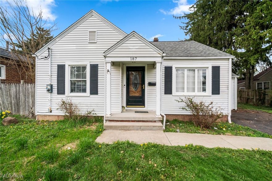 Updated and full of character—this North Canton gem blends classic charm with the modern updates today’s buyers crave.

Inside, you’ll find an inviting layout with hardwood floors throughout the main level, two bedrooms, and a full bath that’s been tastefully updated. The kitchen delivers on both form and function, with generous cabinet space and a smart flow into the dining area, where glass doors lead to your backyard—perfect for morning coffee, weekend BBQs, or letting the dog roam free.

The spacious upstairs offers a versatile open layout with a large cedar closet and zoned electric baseboard heating—ideal for a third bedroom, office, or hangout space. The full basement is wide open, ready to be whatever you need it to be: gym, workshop, storage, or future finished space.

Major improvements include:
• New roof (2022)
• New furnace & hot water tank (2023)
• Updated A/C, plumbing, and lighting (2015)
• New concrete sidewalk, stoop, and blacktop driveway (2015)

Located just minutes from Belden Village, I-77, and local shops and restaurants, this home is equal parts convenience, comfort, and opportunity.