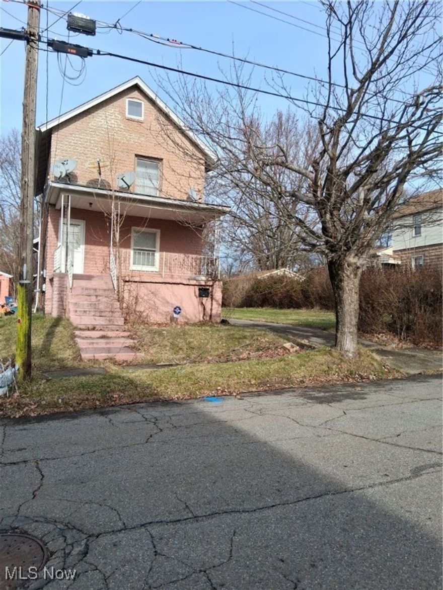 Nice 2 bedroom house with central air and 2 car garage.. Need some work. Owner is selling in as is condition.
