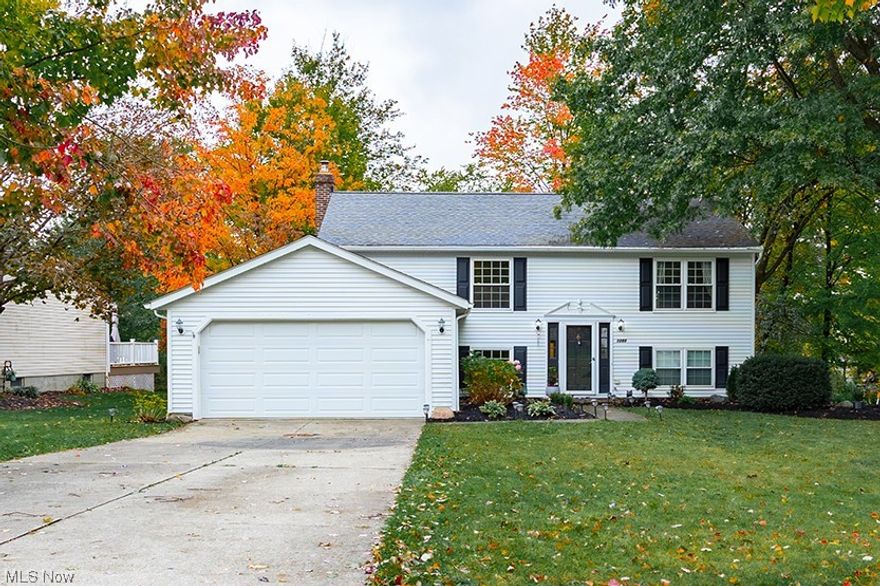 Welcome home to this gorgeous house located in Chamberlain Ledges of Twinsburg. As you enter the home you will immediately notice the open concept. On the main floor this gourmet kitchen will leave you speechless. Stainless steel appliances, granite countertops, and plenty of storage space. If you can pull yourself away from the kitchen to view the rest of the home you will find 3 spacious bedrooms and full bathroom on this floor. As you head to the basement you will notice this family room is full of character. The wood burning fireplace will allow you to cozy up and spend time with those you love. There is another bedroom with a walk in closet and a full bathroom on this floor. Outside is where you will want to spend your fall evenings. The 4 tiered deck outside is stunning. There is a gazebo and a pergola to keep you sheltered from rain and sun. This house was designed with entertaining and family time in mind. Don’t wait! Come take a look today!!!