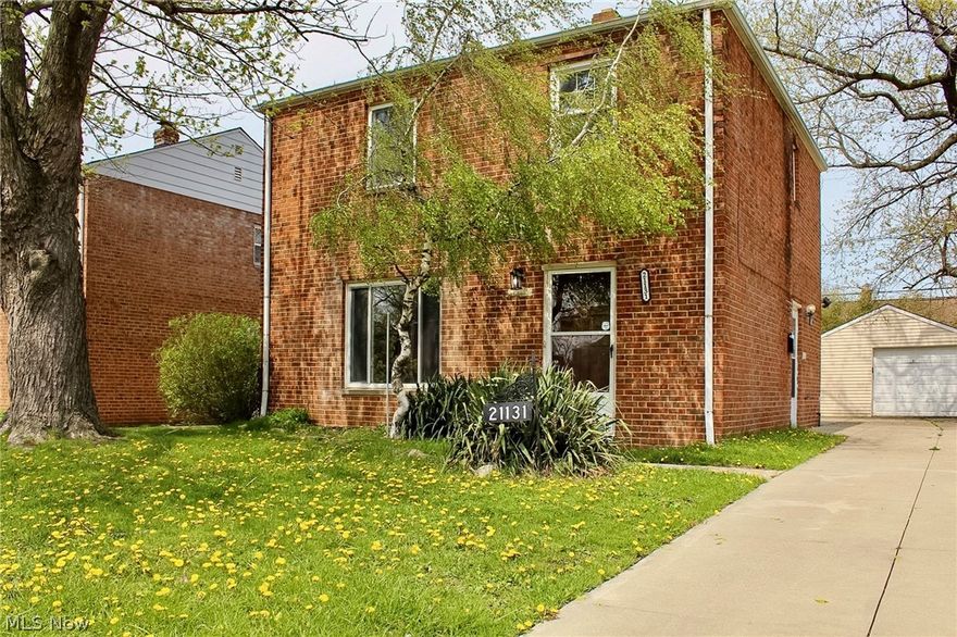 Do not miss your opportunity to see this beautiful brick colonial completely move in ready.  Large first floor back room can be a 4th bedroom or den, conveniently located overlooking the backyard and deck.  Kitchen opens to eating area and living room.  Kitchen features very nice vinyl flooring solid surface countertops, updated cabinets as well as a brand-new stove and refrigerator.  There is also a built-in dishwasher.  The laundry and utility area is located off of the kitchen on the main floor. Upstairs there are 3 more bedrooms and a fully updated Full bathroom.  This home will be POS compliant by transfer.