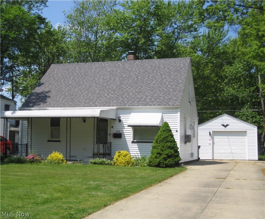 A Cute 4 Bedroom, 1 Bath Bungalow/Cape Cod Home Situated in a Nice Neighborhood that is Centrally-Located to all the Amenities Avon Lake has to Offer. First Floor Offers Living Room & 2 Bedrooms with Hardwood Floors under Carpet, Full Bath, and Eat-In Kitchen/ Laundry Area (all Appliances stay) with Doorway that Opens to Nice Size Backyard and Oversized 1 Car Garage. Carpeted Stairway Leads to Upper Level with 2 Dormer Bedrooms, and large amount of Storage Area. This is a Cute Home in a Nice Location!