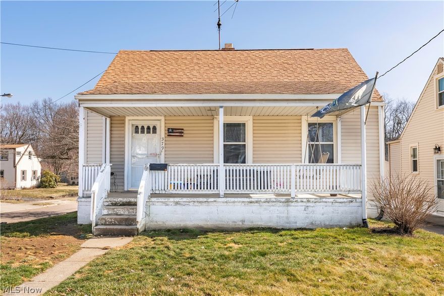 Clean and move in ready Cape Cod in Ellet. This home features new LVP flooring in the kitchen and dining area with hardwood floors. 2 first floor bedrooms and a newly remodeled full bath. The kitchen has a separate dining room that opens up to a 3-seasons room and a deck. In the basement you have an additional living space and a fully remodeled full bathroom. With an oversized two car garage and the basement there is no lack of storage.