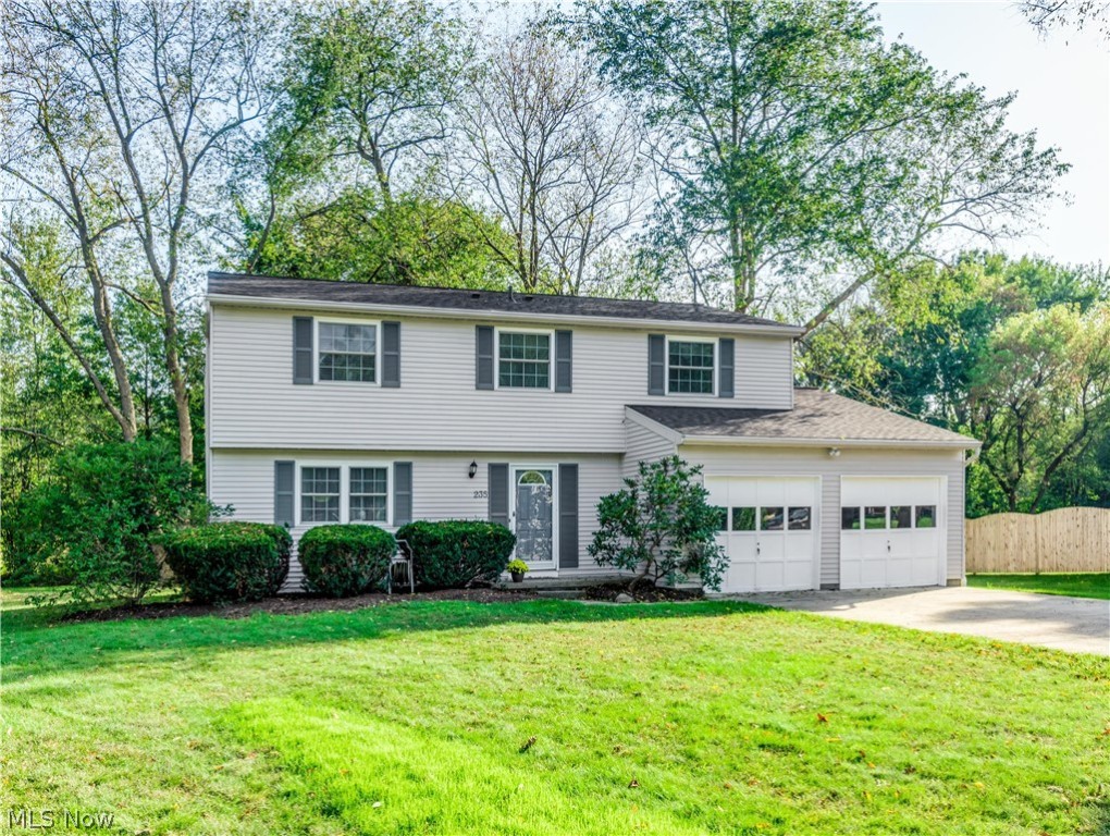 This inviting 4-bedroom 2.5 bath Colonial offers plenty of quality updates. ¾” thick solid oak flooring in the family room, dining room and foyer was installed, stained and finished on site. Windows were replaced with Certainteed low E triple track energy efficient windows. The Kitchen has been remodeled and features a substantial amount of custom Oak Wood-Mode cabinets and an awesome double pantry, granite countertops, subway tile back splash a breakfast bar, ceramic tile flooring and a newer Anderson sliding door that overlooks the deck and park like back yard. Solid Oak six panel doors, oak baseboards and trim around the windows was added throughout the downstairs. You will be amazed at the size of the second floor. There are 3 generously sized bedrooms with large closets. The huge master suite features a dressing area with make-up station and two closets. The ensuite bath offers a jetted soaking tub. All second-floor doors have been replaced with solid Masonite 6 panel doors. M