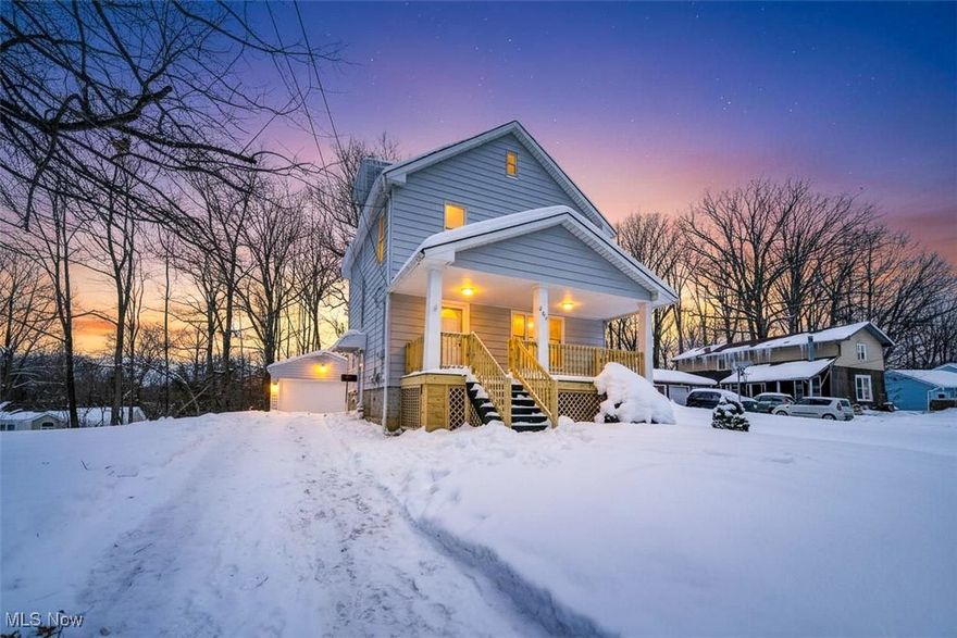 Welcome to this Beautifully Renovated Colonial on a Picturesque Lot! Peaceful Cul-De-Sac Street
ideally situated close to Downtown Bedford and Public Transportation. Welcoming Large Covered
Front Porch invites you into the large living room flowing seamlessly to the dining room and
kitchen. The second floor features three well sized bedrooms and a full bath! Walk up attic space
will allow for future expansion! The lower level offers space for a recrational room, laundry aream
storage space and a half bath! Exterior features a large 2 car garage and a private wooded back
yard! Home has New A/C! Home features Pella Windows and Doors, Glass Block Windows, Solid
Concrete Drive, Updated Flooring and Freshly Painted. Kitchen and Bath tastefully updated. APHW 1 year home warranty included