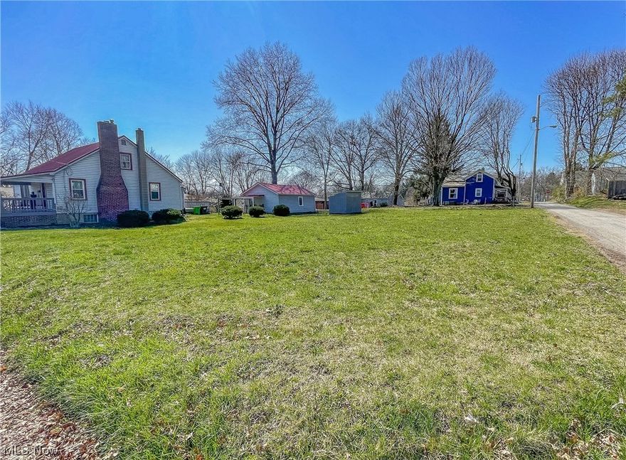 Great corner lot on nearly a quarter acre! Tie in taps for water and sewer. 8x12 shed on property. Don't let this one get away!