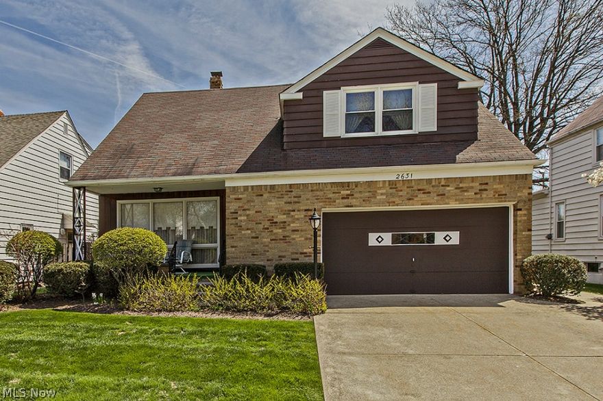 Phenomenal opportunity for a meticulously maintained Beachwood home! This lovely Cape Cod offers traditional beauty and a great location on a highly sought after street.  The main floor showcases a bright living room with a large picture window extending along the wall. The living room opens up to a dining area with a gorgeous glass display case and built-ins. The eat-in kitchen has plenty of cabinet space with a wrap-around counter. On the back of the house is a family room/den with access to the backyard. The first floor is rounded out by a master bedroom featuring an ensuite bathroom. Upstairs, there are 3 generously sized bedrooms and a full bathroom. The lower level offers a recreation room with a bar, as well as plenty of storage space. Enjoy the warmer months on this peaceful and quaint street by relaxing on the front patio. Other highlights include an attached two-car garage and hardwood floors under the carpet on the second floor. Don’t miss this charming home close to highway