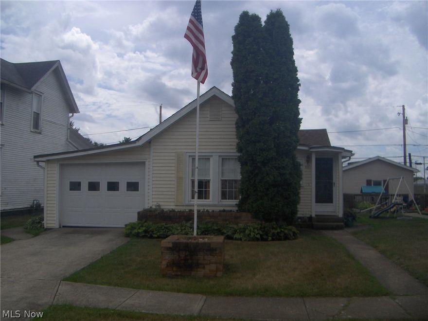 2 bedroom ranch with an attached 1 car garage and a detached 2 car garage along with an enclosed sun porch and storage shed. This home is ready for the next owner! Call today