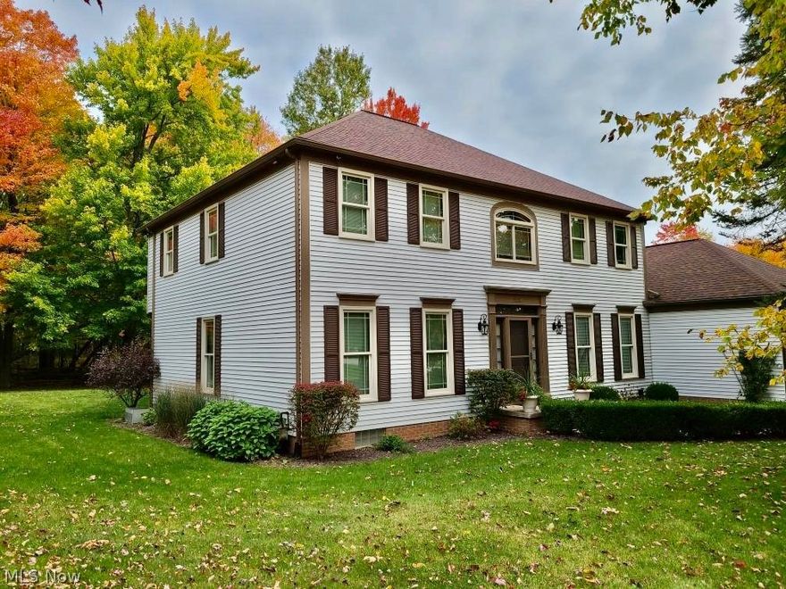 Beautiful Hudson home available for a January move in! Start the new year off in this gorgeous rental!  This sprawling home boasts bright and sunny formal living room and dining room plus a huge first floor office space!  The functional layout flows through to a cozy family room with fireplace, and a huge eat in kitchen with French doors out to the private back deck.  Gorgeous chefs kitchen with beautiful granite and high end stainless appliances. Huge island to prep and entertain. Upstairs you will find a huge owners suite with its own sitting room, a luxury en suite bath and walk in closet.   additional bedrooms all a great size with walk in closets.  Full hall bath with large linen closet. The finished basement area provides great additional living space and plenty of storage. Outside you will enjoy a very private lot overlooking the woods.  Located on a cut de sac in a desirable neighborhood this home shouldn't be missed! All adult occupants must fill in an online application that