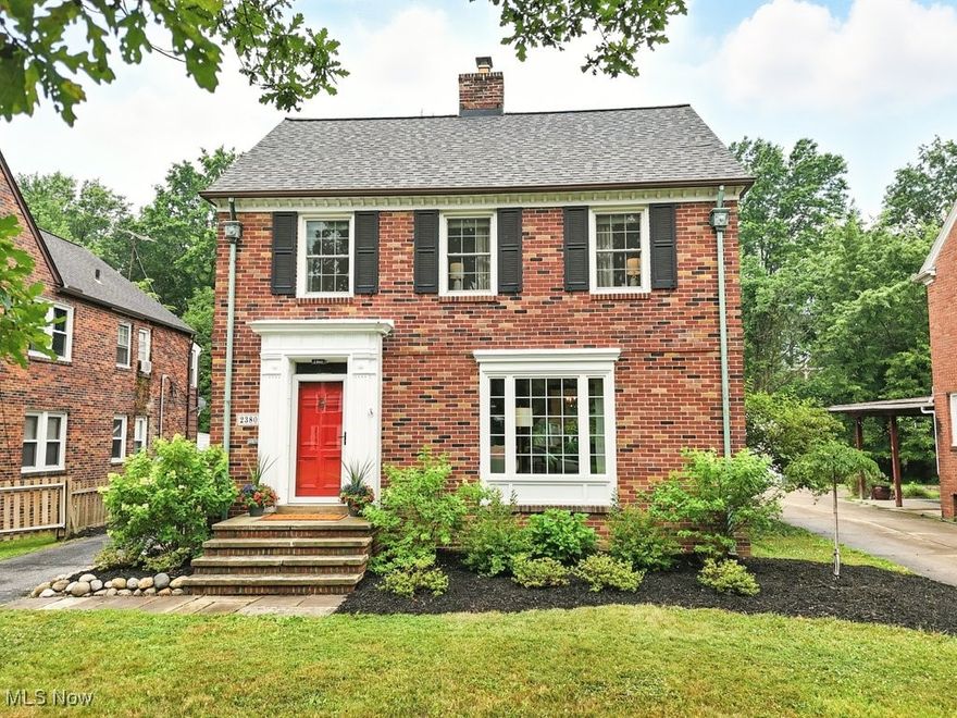 Experience the perfect blend of timeless charm with modern upgrades in this beautifully maintained University Heights home. Nestled on a quiet, tree-lined street, new owners will enjoy this well maintained home offering worry-free curb appeal with a brand-new roof (2024) and brick exterior. A two-car garage and the fully fenced backyard sets the stage for private outdoor fun and gatherings. The newly installed Trex deck overlooks the private backyard area —ideal for your morning coffee or entertaining. Inside, energy-efficient Pella windows installed in 2021 provide natural light throughout highlighting the hardwood flooring, built-ins and woodwork. The kitchen was fully renovated in 2021 with ceramic tile flooring, granite countertops, new Samsung refrigerator, and GE stainless-steel range and dishwasher. Remodeled bathrooms showcase new vanities, designer tile work, and modern fixtures complemented by updated plumbing. Comfort comes year-round thanks to new A/C units and a recently serviced boiler with 220-amp electrical service in the home. Thoughtful details include climate control in kitchen and a third-floor cedar-lined closets with attic access for organized storage. Situated just moments from Cedar Rd shopping and convenient to downtown this home offers the best of University Heights living. Ready to make 2380 Ashurst your new address? Schedule your private showing today and step into effortless living with contemporary updates at every turn.