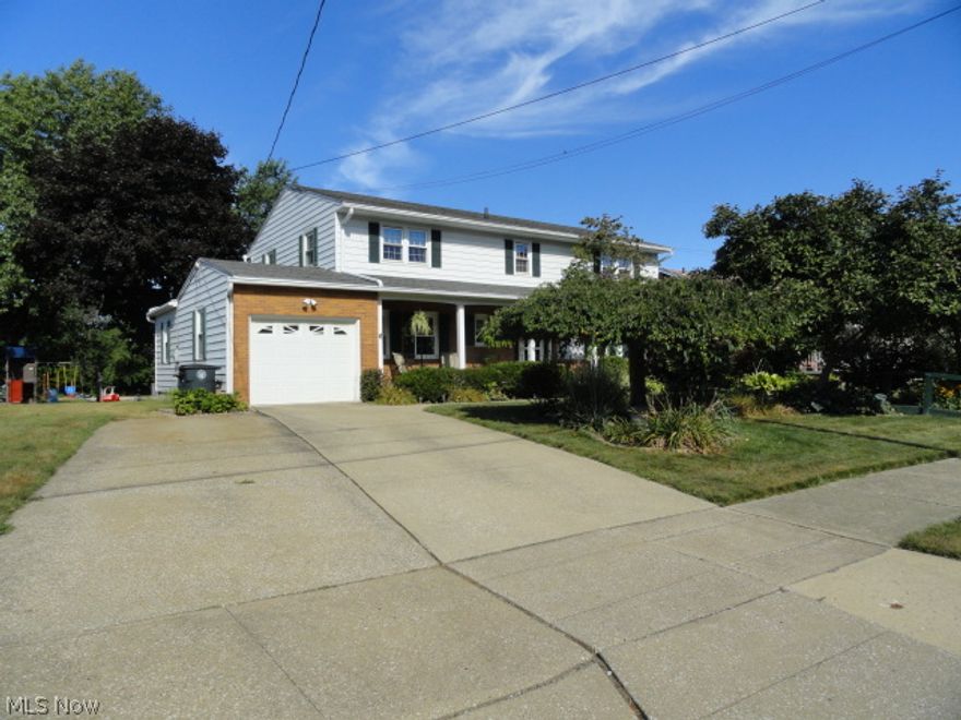 Prepare to be amazed by the quality and condition and the size of this home. With 2688 sq. ft. plus a 17 x 14 sun room w/cathedral ceiling and a full basement. Foyer entry, large living room with fireplace, Eat in Kitchen with bay window, pantry, desk, stainless/black appliances, beautiful formal living room, first floor laundry and office! 4 spacious bedrooms and 2.5 baths. The master has a dressing room and private bath, most rooms have gorgeous hardwood floors. Updates since 2006 include crown molding throughout first floor, roof, furnace & AC, insulation, all kitchen appliances, electric panel box & water heater! This home is on a cul-de-sac street and it overlooks a ball field. call today!