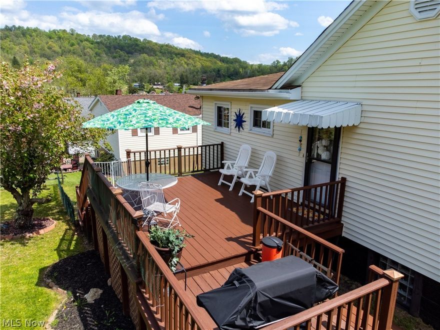 Welcome to 68437 Lansing Chermont Rd. This immaculate ranch home is move in ready! This home features a large eat in kitchen with new stainless steel appliances and updated lighting fixture. The living room has large windows and hardwood floors. Two large bedrooms are on the main floor along with a bathroom with an updated bath fitters tub/shower. The basement has a large rec room and a bonus room area perfect for entertaining. This space could also easily be converted into a third bedroom. The basement also includes a laundry room with a new washer/ dryer, a shower, large double sink, a new hot water heater, and a water softener. The over-sized one car attached garage is very spacious and includes a tool room. Can't forget to mention the covered front porch and freshly painted back deck and fenced in backyard. Per owners other updates include: newer windows, newer furnace and a/c unit, new front porch steps, and freshly painted foundation. This home has truly been meticulously cared for and updated. Schedule your showing today.