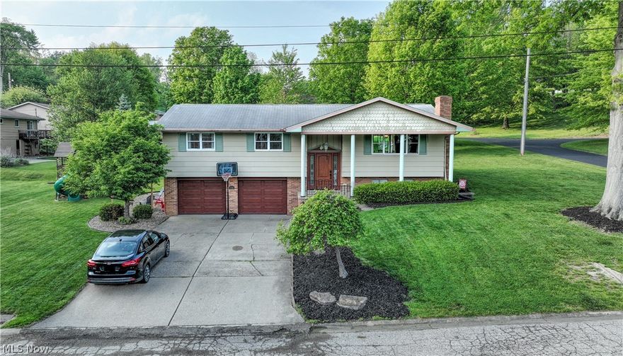 Welcome to this move-in ready split-level home located on a quiet, desirable street in St. Clairsville, Ohio with convenient access to the interstate for an easy commute. This spacious home offers 3 bedrooms and 2 full bathrooms on the main floor, including a master bedroom with its own private bath. The lower level features a finished flex space perfect for a recreation room, playroom, home office, workout area, or additional living space to fit your needs. You’ll also find the laundry area downstairs, complete with a toilet and utility sink that could easily function as a convenient half bath for guests. Additional highlights include a 2-car attached garage and several recent updates completed in 2024–2025, including new flooring throughout the main living areas and first-floor bathroom, a new bathtub in the main bathroom, new epoxy flooring in the basement recreation area, and a new dishwasher.