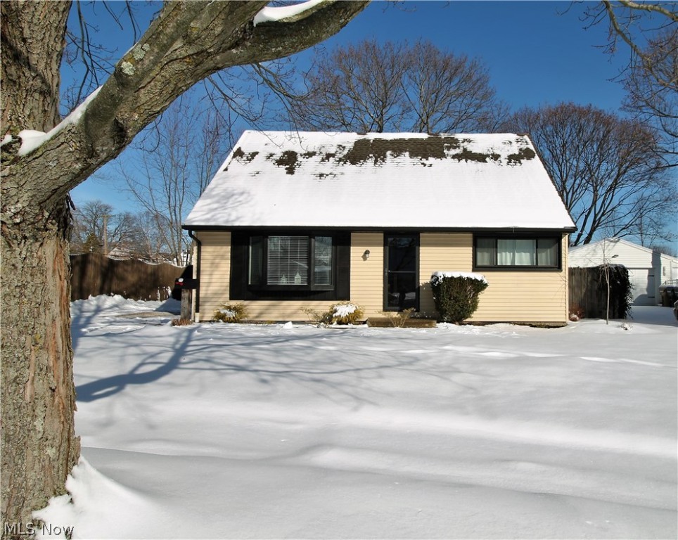 Pride in ownership! Precious memories begin right here in this extremely clean, three bedroom, one and half bath cape home. Come on into the beautiful living room which offers a large picture window and is open to the dining room. The large dining room has a new light fixture (2020) and wall of windows with door to the back deck which you can enjoy more natural sunlight. In this charming kitchen which is open to the dining room, there are plenty of counter space and cabinets. The half bathroom and bedroom which is currently being used as an office finishes the main level. Upstairs you will find two more bright, large bedrooms with two full closets and a full bathroom. The unfinished basement offers a new utility tub (2020), laundry and storage. There is a one car detached garage. The backyard is fenced in and has plenty of room for entertaining on the completely redone deck (2020) or just relaxing. Some new updates include a new furnace in (2019), hot water tank (2016), new window well