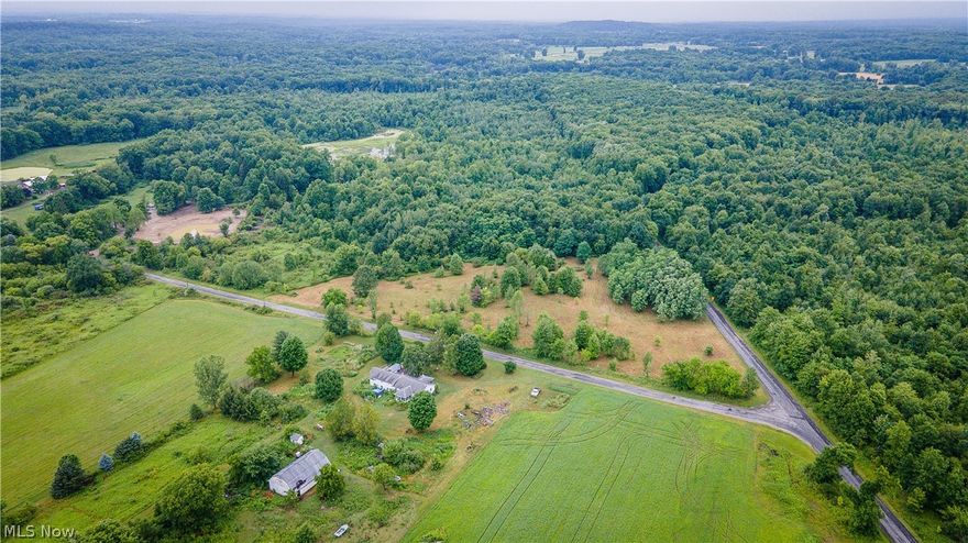 Come check out these two lots that sit on a whopping total of 45 acres! Located on a quiet street, the land comes with wooded views and tons of room to build your dream home! Additionally for any hunting enthusiasts there are five ladder stands in trees that will be staying put! Located minutes from Nelson-Kennedy Ledges State Park and a offering an easy commute to Cleveland, Akron and Canton areas the property also offers loads of timber and natural resources throughout. The possibilities are endless! Call us today for more info!