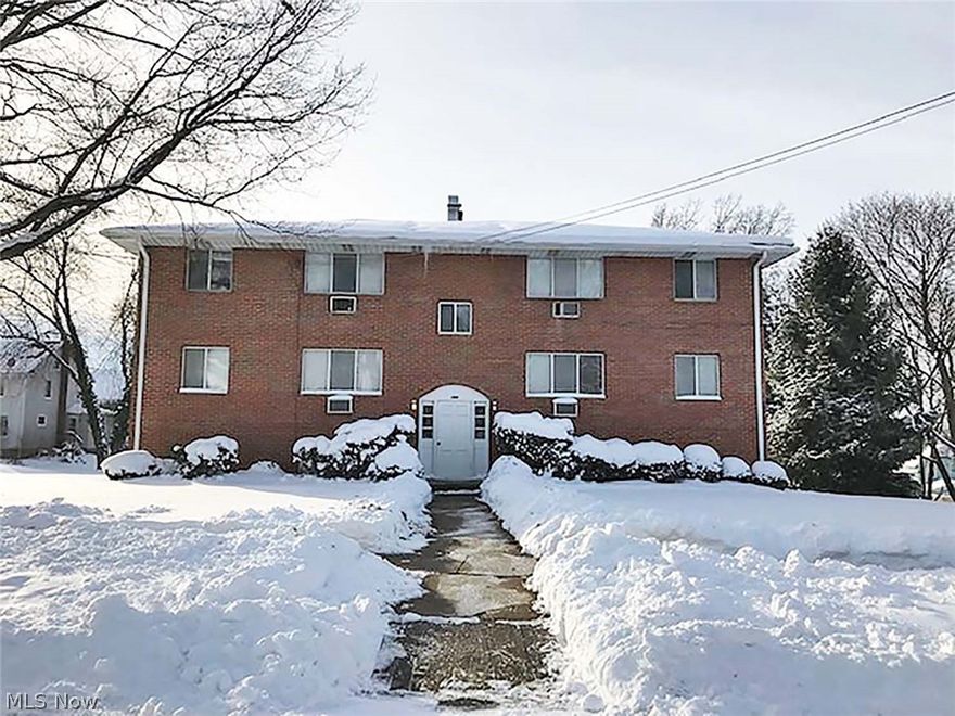 Income Opportunity – Cuyahoga Falls - Clean Brick 6 Unit with Parking Garage – Two Bedrooms In Each Unit – Public Utilities – Owners Retiring - ABSOLUTE AUCTION, all sells to the highest bidder on location: FRIDAY - MARCH 15, 2019 – 1:00 PM. All brick 6-unit building features front and rear entrance to common stairwell. Three levels each with two units – all having kitchen, large dining/living area, full bath and two bedrooms. All separate electric, central boiler with 7 zones, wall unit AC in each unit. 6-bay, 3-sided carport with large blacktop turnaround/additional parking and access off of the rear alley. 
Open auction day at 11:00 AM. This is a quality property with great income potential. TERMS ON REAL ESTATE: 10% down auction day, balance due at closing. A 10% buyer’s premium will be added to the highest bid to establish the purchase price, which goes to the seller. Any desired inspections must be made prior to bidding. All information contained herein was derived from sources