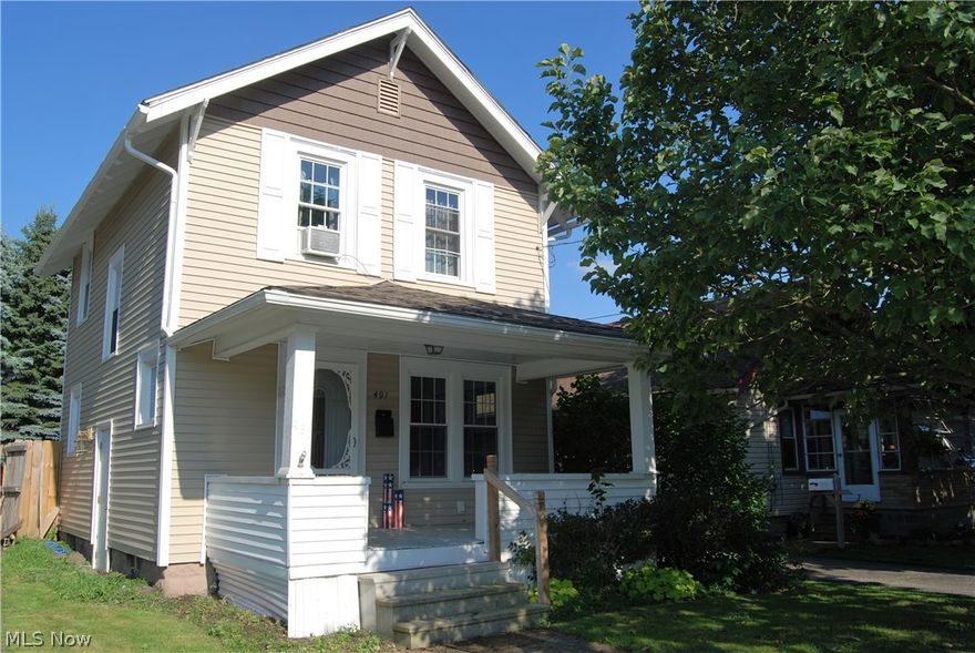 Come enjoy the character of this well-maintained Colonial in a quaint neighborhood near Ellet high school. This 3 bed/1 bath home is just around the corner from local shopping and restaurants of all kinds. You’ll only be 10 minutes away from I76, I77, and Route 8 for any of your commute needs including access to bus routes. Recent updates have been made starting with the roof in 2012, following up with the bathroom, windows, flooring and trim in 2016, and the newest being fresh carpet and paint in 2018. With this home’s built-ins, a full basement, and storage shed in the backyard there’s plenty of room for storage. This home has dual potential as a ready-to-rent investment property as well. Schedule your showing today!