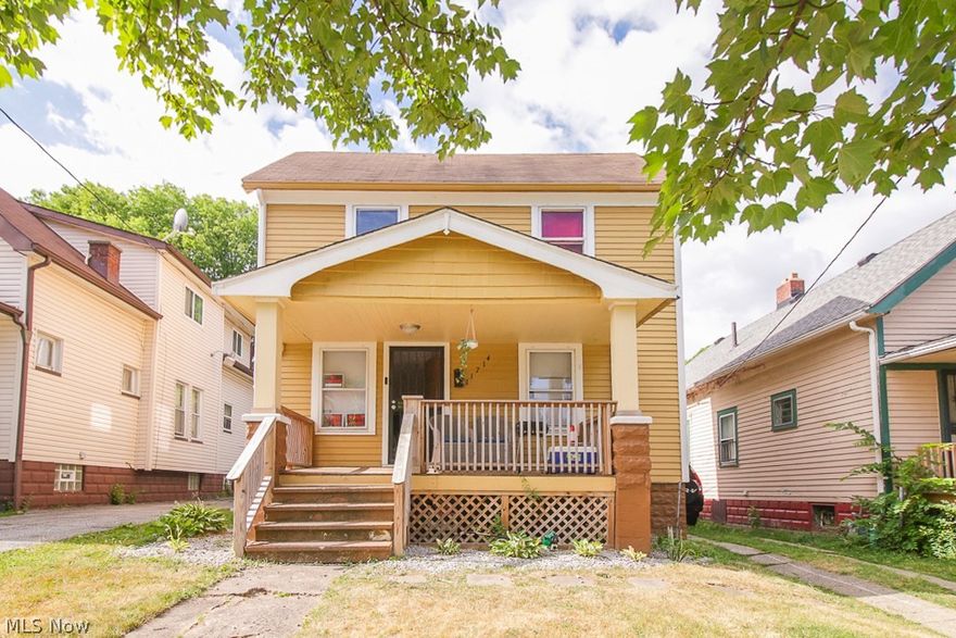 This fully occupied colonial home is a solid investment opportunity! Currently occupied by cash tenant paying $950/month plus all utilities. The property has 3 bedrooms, 1 bath, full basement, covered front porch, rear deck in large backyard and paved driveway for off-street parking. Great central location places property just a short walk to shopping, public transit, schools and more! Don't miss adding this valuable single family to your portfolio - reach out to learn more today!