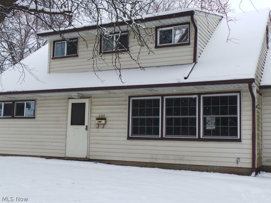 Four bedroom home with remodeled open floor plan.  Two bedrooms and full bath on first floor and two bedrooms and full bath on second floor.  Property is sold AS IS.  Equal housing opportunity.  FHA insurable w/escrow per HUD appraisal.  Buyer responsible to get own appraisal.