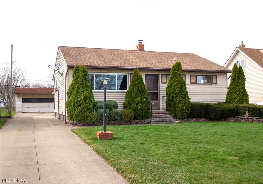 This charming Brook Park ranch is perfect for a first-time buyer looking for comfort, value, and room to make it their own. This 3-bedroom home offers easy one-floor living, a partially finished basement with a cozy gas fireplace, a 2-car garage, and solid updates including a newer roof (9 years) and a newer driveway. It’s a well-built home that’s ready for your personal touches, all at an affordable price, in a friendly neighborhood. Seller offering buyer 1 year America's Preferred home warranty.