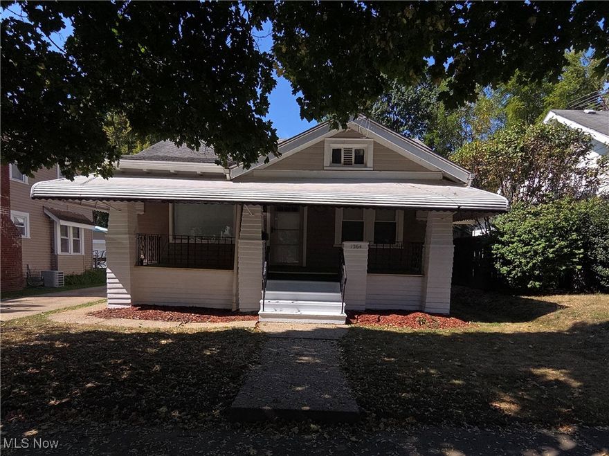 Welcome to this 4 bedroom ranch style home in the heart of Akron. This home has 4 bedrooms with 2 full bathrooms, updated with new flooring, freshly painted inside and out and AC. The kitchen consist of granite counter tops, stainless steel appliances and an eat-in kitchen area. The front porch is completely covered, nice size back yard and ideal for a family gathering. This home is perfect for a  growing family or an investor looking to add to your portfolio. Call me for a private showing.