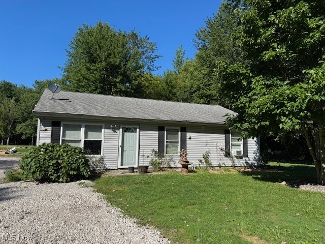 Water supply is pond with an aerator . 5+ acres of park like setting. 3+ car garage with work area.
