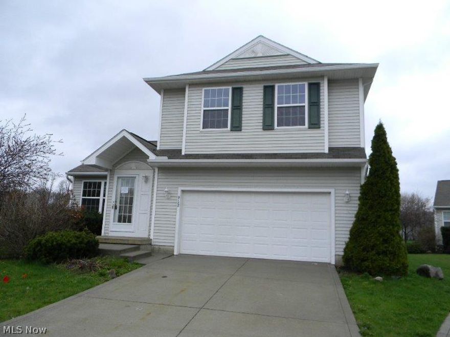 Welcome home to this fantastic newer construction home located in desirable Falls Point Community in Olmsted Falls. This spacious Split Level home features a large open kitchen, large family room with vaulted ceilings and room for entertaining. You also have two and half baths plus a partially finished basement. The exterior features an attached two car garage and a patio in rear overlooking the beautiful view of a pond in your backyard. Do not miss this opportunity, call today for a private viewing and make this house a home of your own. Just bring your personal touches.  HUD Case # 412-578876. HUD Homes are sold as is. Seller will not make any repairs.