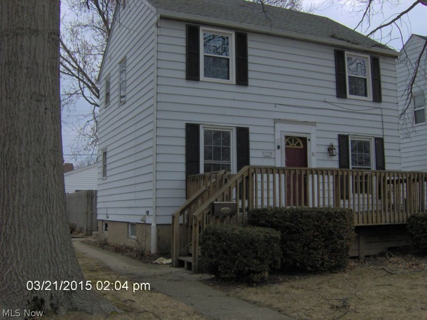 Nice 2 story 3 bed 2 bath home with fenced yard, enclosed porch, nice brick patio, 2 car garage. PETS OK