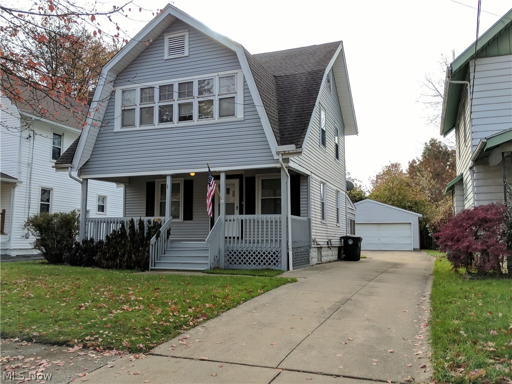 Charming three bedroom, one bathroom available in Firestone Park! This home offers a formal dining room, sufficient sized kitchen with plenty of cabinet and counter space, and a potential fourth bedroom in the finished attic. This home also features a large front porch perfect for sitting out. There is an addition off kitchen that leads to the spacious back deck and screened in porch. Plenty of space in the over-sized 2 car garage. Newer carpet and freshly painted throughout. Close to shopping and expressways. Don't miss out!
